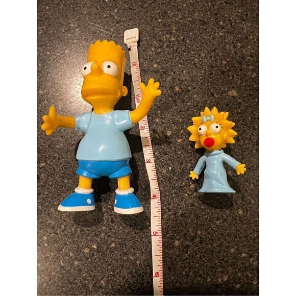 The Simpson Bart and Maggie vintage 1990 vinyl figurines bundle - Picture 14 of 16